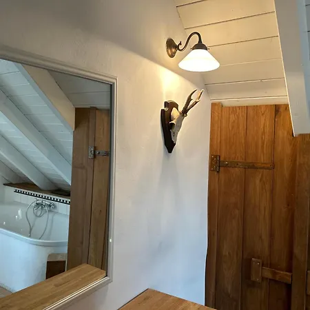 בית נופש Haus Am Kamin Privater Seezugang *