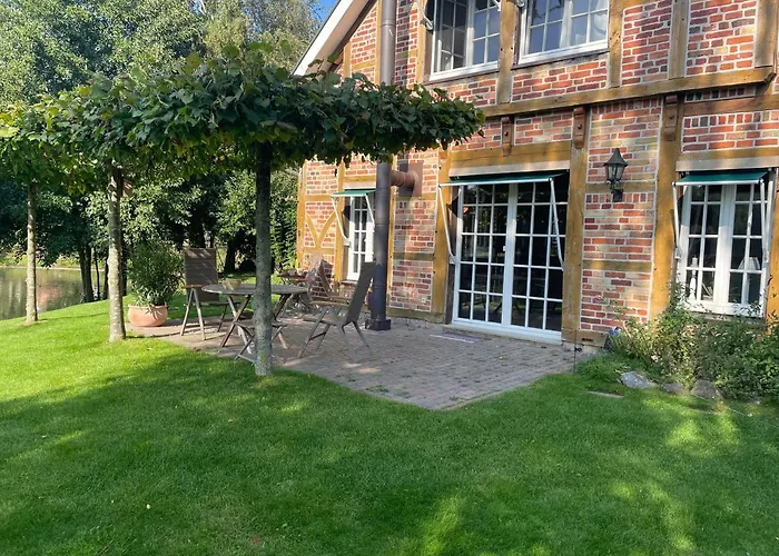 度假居 Haus Am Kamin Privater Seezugang *