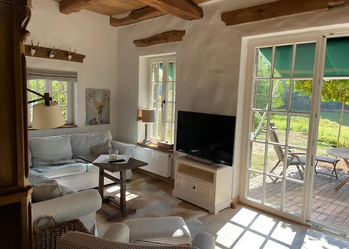 Hébergement de vacances Haus Am Kamin Privater Seezugang Warendorf