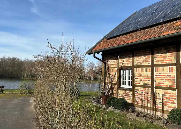 Haus Am Kamin Privater Seezugang * Warendorf