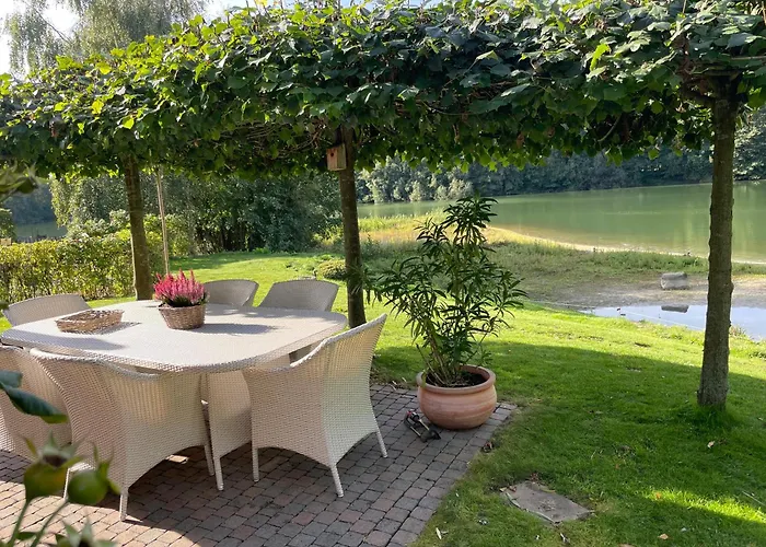 度假居 Haus Am Kamin Privater Seezugang