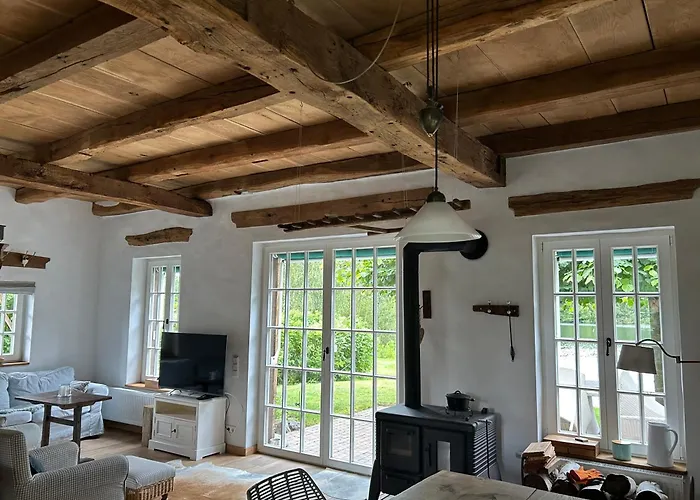 Hébergement de vacances Haus Am Kamin Privater Seezugang *