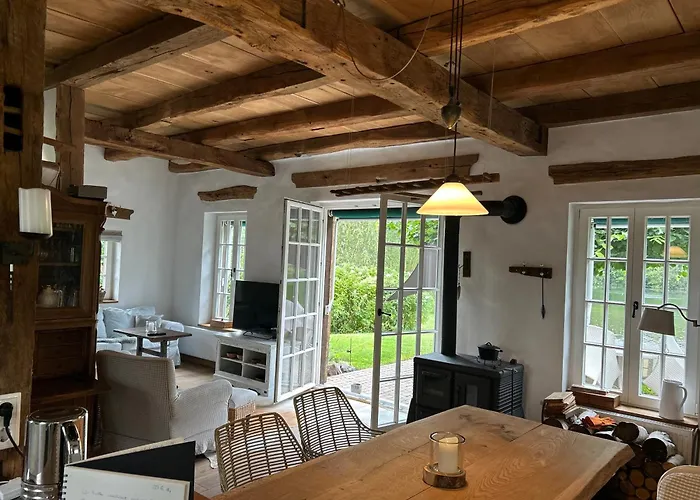 Hébergement de vacances Haus Am Kamin Privater Seezugang