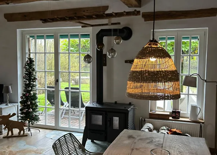 度假居 Haus Am Kamin Privater Seezugang *