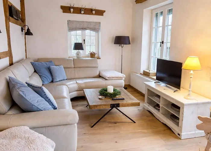 Hébergement de vacances Haus Am Kamin Privater Seezugang *